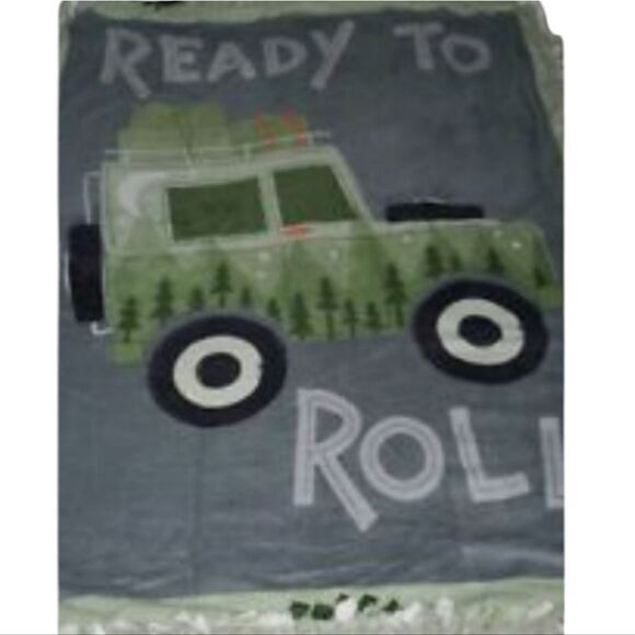 No Sew Throw Kit Jeep 'Ready to Roll' - Picture 4 of 4